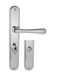 Klika na dveře NI - ELEGANT OC - Chrom lesklý