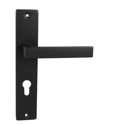 Klika na dveře MP - QUADRA - SH BS - Černá matná