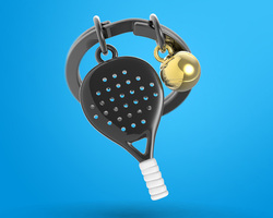 MTM318-01 MTM - KLÍČENKA - Padelová raketa