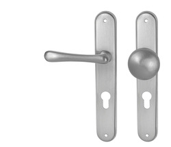 Klika na dveře MP - ELEGANT OCS - Chrom broušený