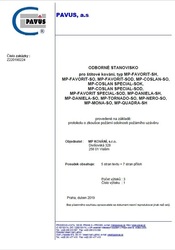 Klika na dveře MP - FAVORIT - SO BS - Černá matná