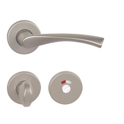 Klika na dveře BA - TORNADO - R F8 - Nikl matný