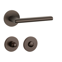 Klika na dveře AT - KALMIA - R 7S HNM - Hnědá matná