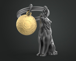 MTM165-01 MTM - KLÍČENKA - Vlk