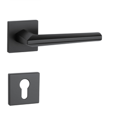 Klika na dveře AS - JASMINA - HR 7S BS - Černá matná