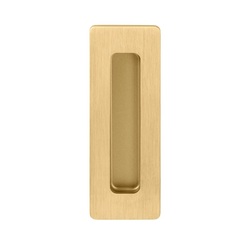 TI - Mušle na posuvné dveře - 4181 5S - bez otvoru OLS - Mosaz broušená (158)