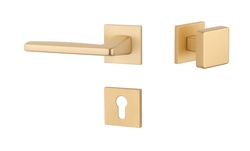 Klika na dveře AT - ERBA - HR 7S OLS - Mosaz broušená