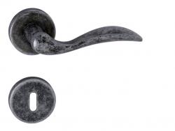 Klika na dveře TI - LEA - R 1948 OGA - Antik šedá (47)