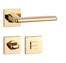 Klika na dveře AT - ERBA - HR 7S OLV PVD - Mosaz leštěná lakovaná PVD