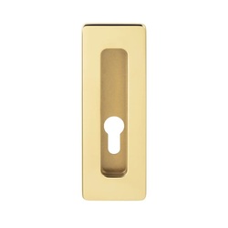 TI - Mušle na posuvné dveře - 4181 5S - PZ OLV - Mosaz leštěná lakovaná (01)