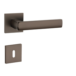 Klika na dveře AT - HOSTA - HR 7S HNM - Hnědá matná