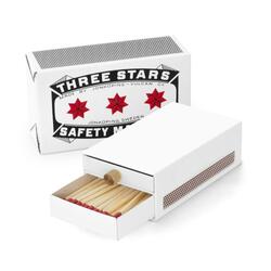 SN - DESIGNOVÁ Krabička na zápalky Bílá matná