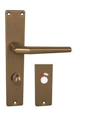 Klika na dveře BA - LUCIA - I F4 - Bronz elox