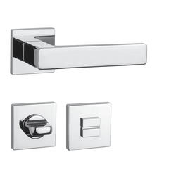 Klika na dveře AS - ERICA - HR 7S OC - Chrom lesklý