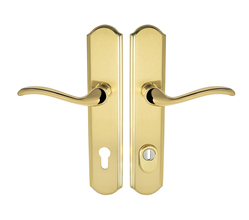 Zpevněné kování MI - LYON/JULIA PLUS - SO OLV/OLS - Mosaz leštěná lakovaná / mosaz broušená