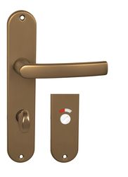 Klika na dveře BA - MIRA - S F4 - Bronz elox