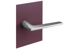 Klika na dveře VM - LIEVE OCS - Chrom broušený (14)