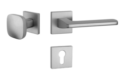 Klika na dveře AS - YUKA - HR 7S OCS - Chrom broušený