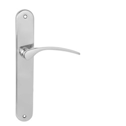 Klika na dveře MP - LAURA OC - Chrom lesklý