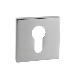 Rozeta ke klice MP - ROZETA - HR SQ6 OC - Chrom lesklý