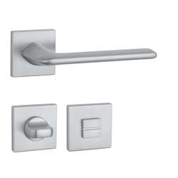 Klika na dveře AS - LILA - HR 7S OCS - Chrom broušený