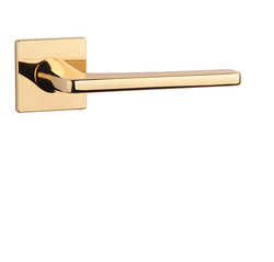 Klika na dveře AS - SETIA - HR 5S OLV - Mosaz leštěná lakovaná