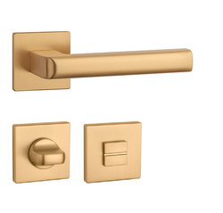 Klika na dveře AS - SALICE - HR 5S OLS - Mosaz broušená