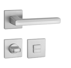 Klika na dveře AS - PEA - HR 7S OCS - Chrom broušený