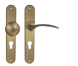 Klika na dveře MP - LAURA OGS - Bronz česaný matný