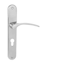 Klika na dveře MP - LAURA OC - Chrom lesklý