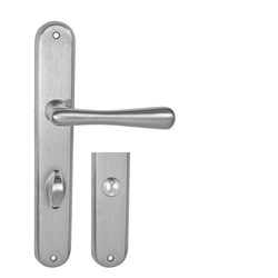 Klika na dveře NI - ELEGANT OCS - Chrom broušený