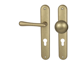 Klika na dveře MP - ELEGANT NAT - Mosaz natural