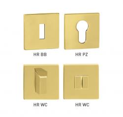 TI - ROZETA - HR 5S OLV - Mosaz leštěná lakovaná (01)