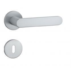 Klika na dveře AS - ALORA - R 7S OCS - Chrom broušený