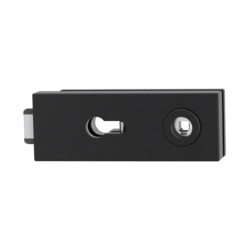 GK - PURISTO S - ZÁMEK na skleněné dveře - PZ Grafit černá (78)