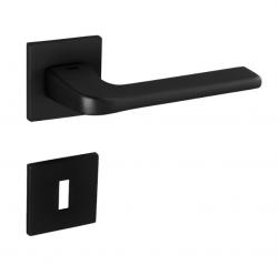 Klika na dveře TI - DARA - HR 4007Q 5S BS - Černá matná (153)