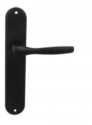 Klika na dveře BA - LUXOR - S BS - Černá matná