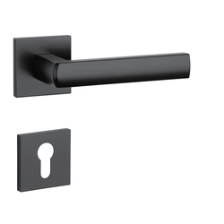 Klika na dveře AT - HOSTA - HR 7S BS - Černá matná