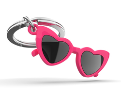 MTM334-01 MTM - KLÍČENKA - Srdíčkové brýle