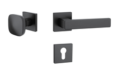 Klika na dveře AS - ERICA - HR 7S BS - Černá matná