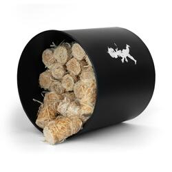 SN - NÁDOBA NA PODPALOVAČE Černá matná / stříbrný matný emblém