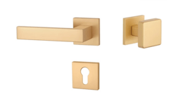 Klika na dveře AS - PINA - HR 7S OLS - Mosaz broušená