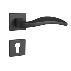 Klika na dveře FO - DIANA - HR BS - Černá matná