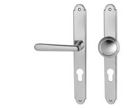 Klika na dveře NI - ALT WIEN Štít OC - Chrom lesklý