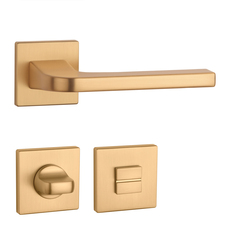 Klika na dveře AS - ISMENA - HR 7S OLS - Mosaz broušená