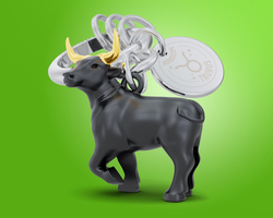 MTM351-01 MTM - KLÍČENKA - Zvěrokruh - Býk