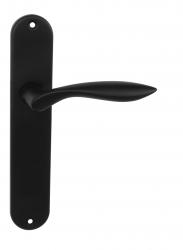 Klika na dveře BA - CLAUDIA - S BS - Černá matná