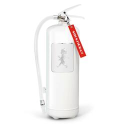 SN - HASICÍ PŘÍSTROJ 6 KG Bílá lesklá / stříbrný lesklý emblém