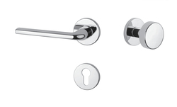 Klika na dveře AT - OLEANDRO - R 7S OC - Chrom lesklý