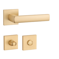 Klika na dveře AT - HOSTA - HR 7S OLS - Mosaz broušená